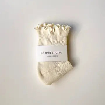 Ruffled Hugger Crew Socks