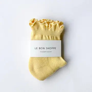 Ruffled Hugger Crew Socks