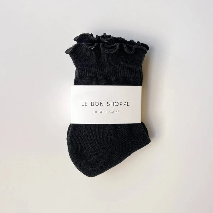 Ruffled Hugger Crew Socks