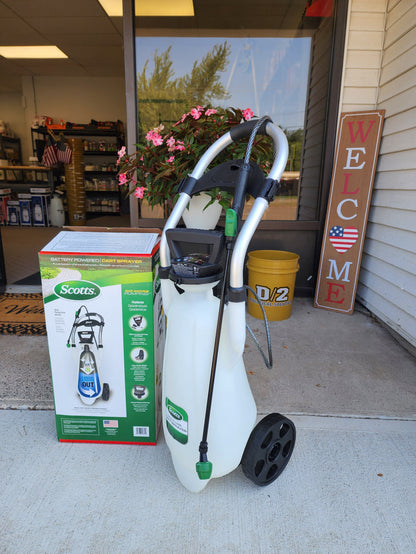 Scotts Wheel Cart Sprayer - 3 Gallon (Lithium Ion Powered)-Smith Performance Sprayers™-Atlas Preservation