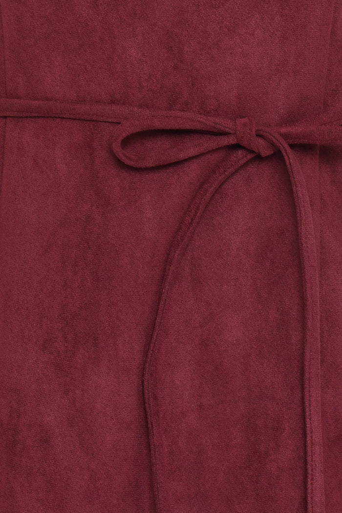 Petal and Pup USA DRESSES Sharna Mini Dress - Burgundy