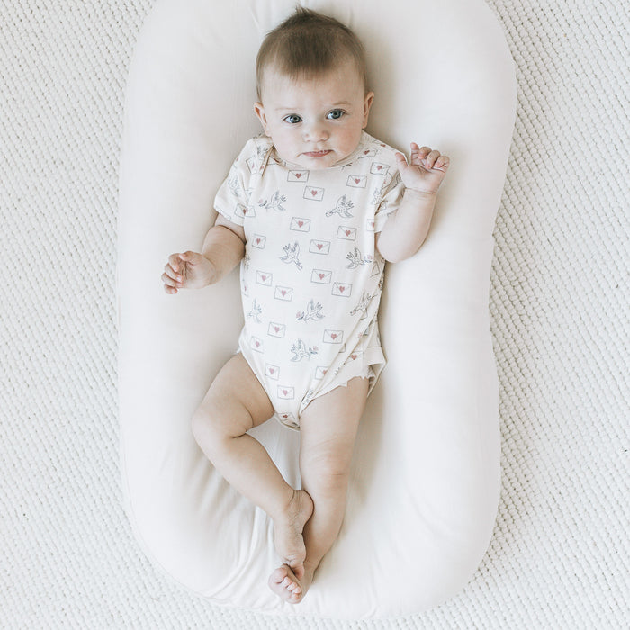 Short Sleeve Bodysuit - Love Letter
