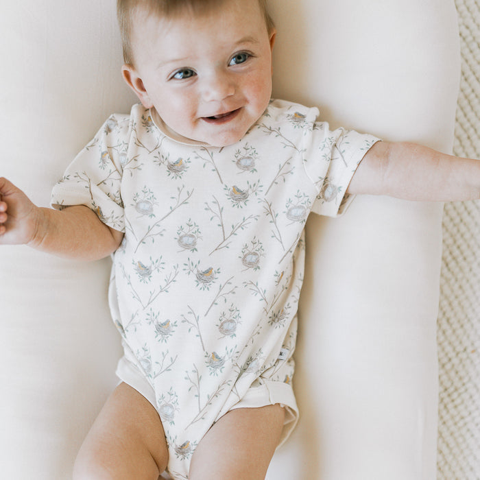 Short Sleeve Bodysuit - Nest