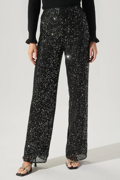 Sienna High Waisted Sequin Pants
