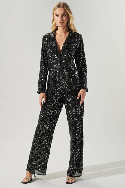 Sienna Sequin Tailored Jacket