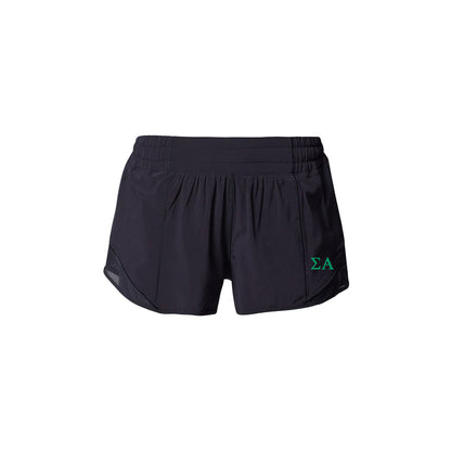 Sigma Alpha lululemon Hotty Hot High-Rise Lined Short 2.5" - Black