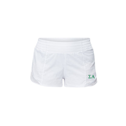 Sigma Alpha lululemon Hotty Hot High-Rise Lined Short 2.5" - White