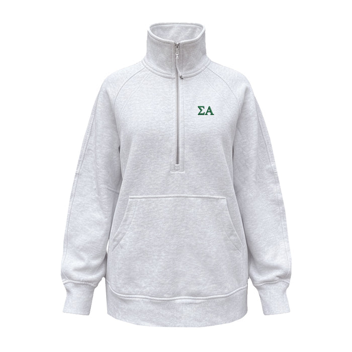 Sigma Alpha lululemon Scuba Oversized Funnel-Neck Half Zip Long