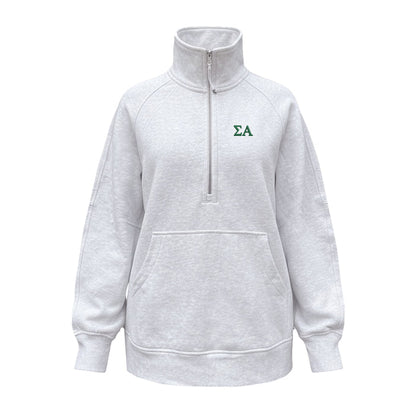 Sigma Alpha lululemon Scuba Oversized Funnel-Neck Half Zip Long