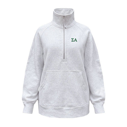 Sigma Alpha lululemon Scuba Oversized Funnel-Neck Half Zip Long