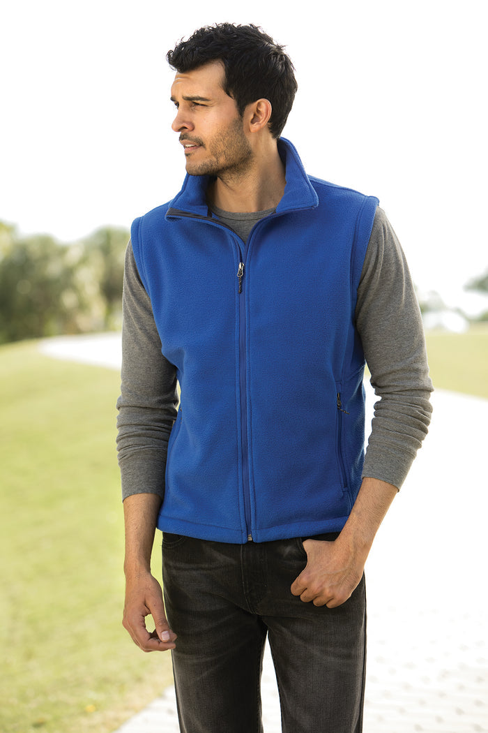 Sigma Chi Fleece Vest with Embroidered Crest