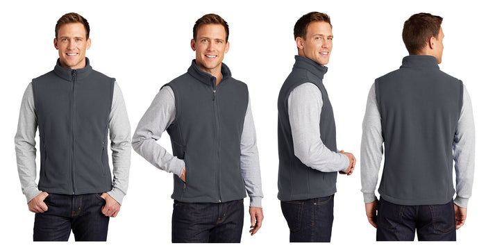 Sigma Chi Fleece Vest with Embroidered Crest