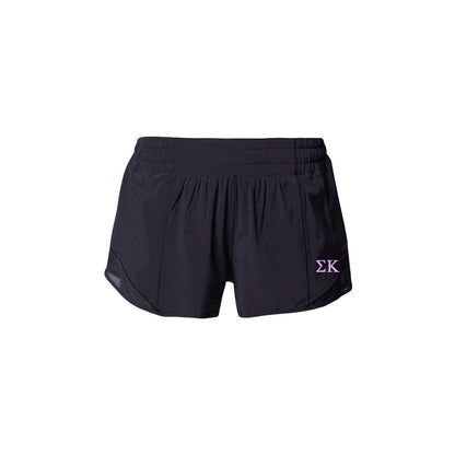 Sigma Kappa lululemon Hotty Hot High-Rise Lined Short 2.5" - Black