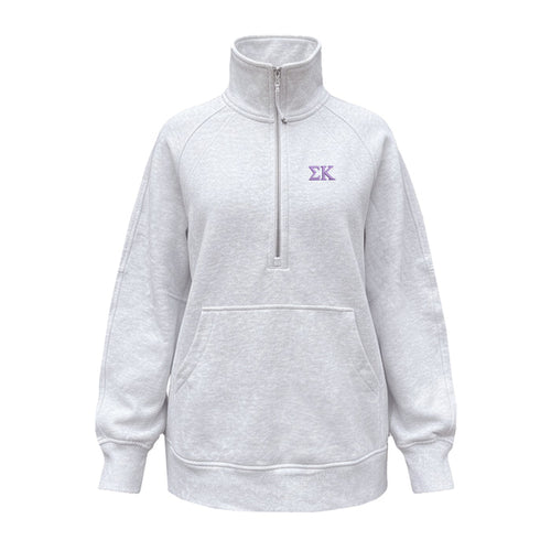 Sigma Kappa lululemon Scuba Oversized Funnel-Neck Half Zip Long