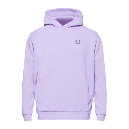 Sigma Pi lululemon Steady State Pullover Hoodie - Lavender Frost