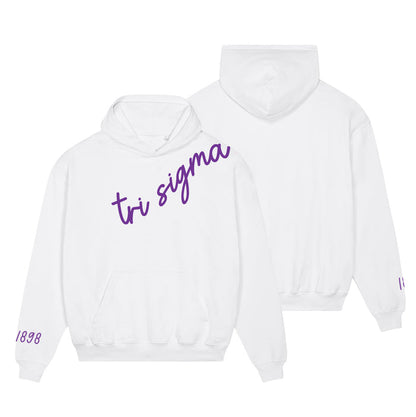 Sigma Sigma Sigma 1898 Avenue Pullover Hoodie