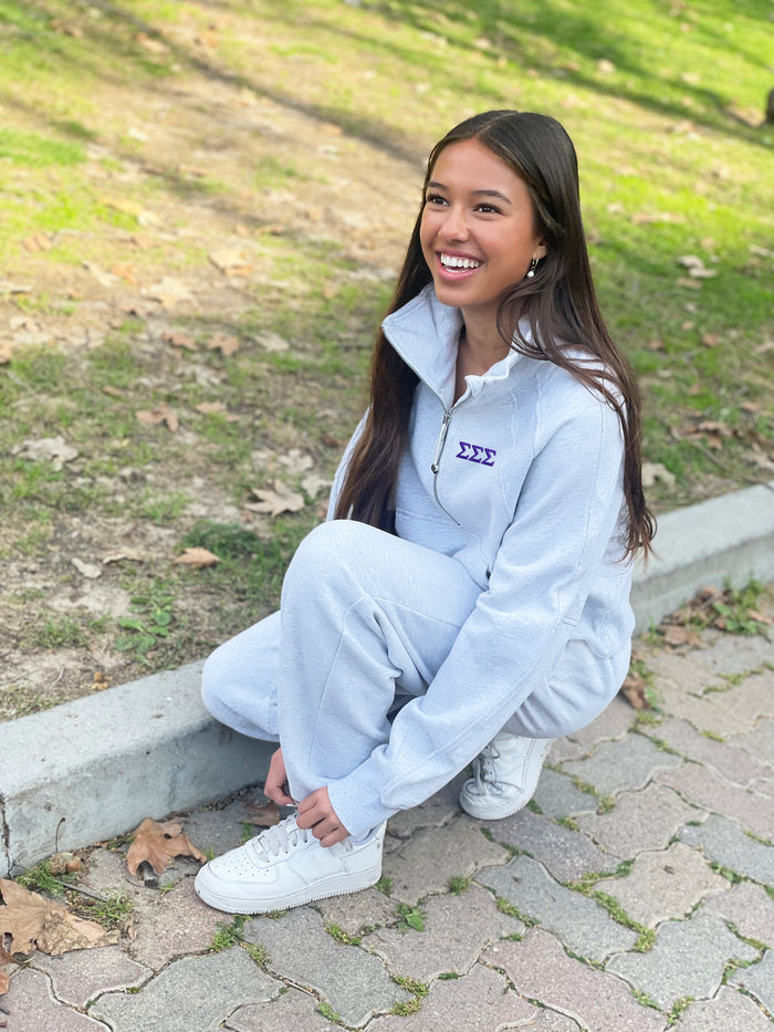 Sigma Sigma Sigma lululemon Scuba Oversized Funnel-Neck Half Zip