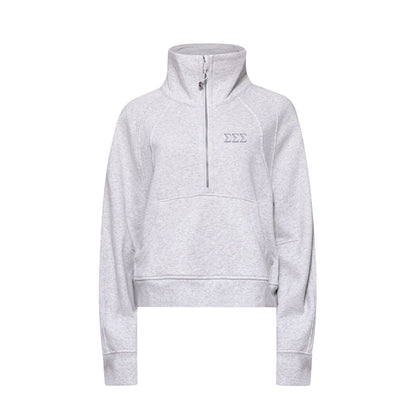 Sigma Sigma Sigma lululemon Scuba Oversized Funnel-Neck Half Zip