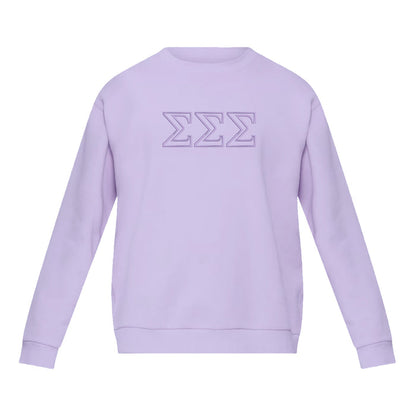 Sigma Sigma Sigma lululemon Steady State Crew - Lavender Frost