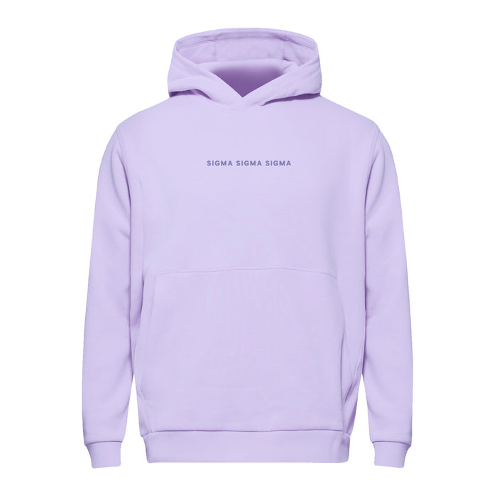 Sigma Sigma Sigma lululemon Steady State Pullover Hoodie - Lavender Frost