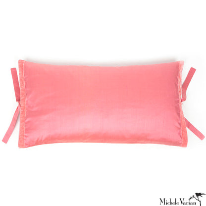 Silk Dupioni Pillow Petal 12x22