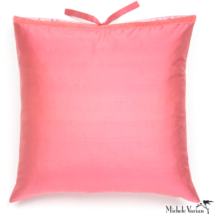 Silk Dupioni Pillow Petal 22x22