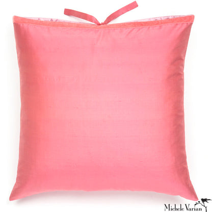 Silk Dupioni Pillow Petal 22x22