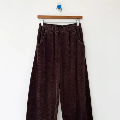 Soft Corduroy Arc Pants