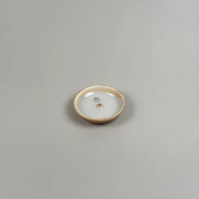 Stoneware Incense Holder - Shino