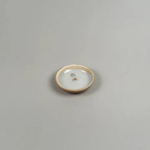 Stoneware Incense Holder - Shino