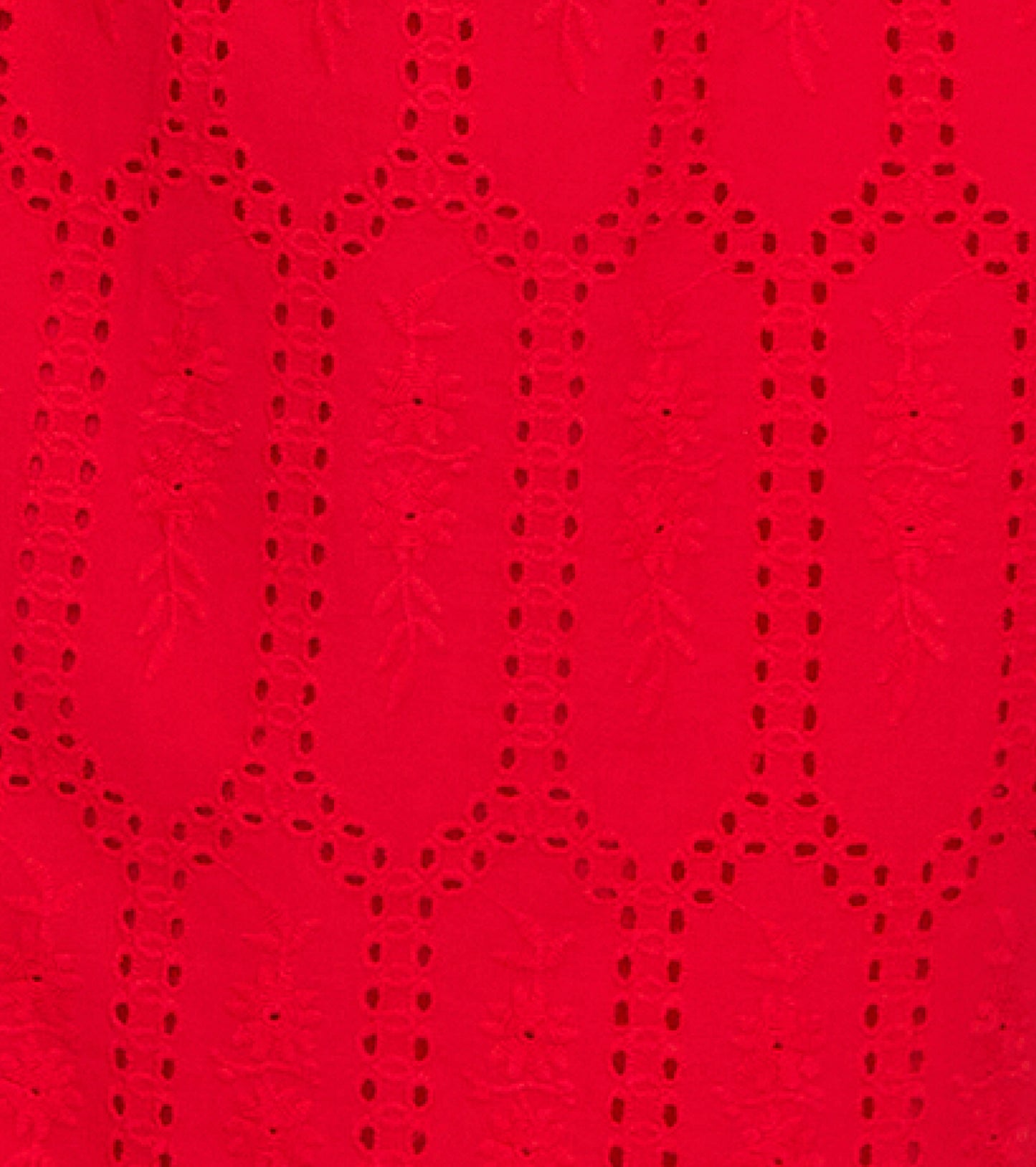 The Delphine Nap Skirt - Cherry Trellis Broderie