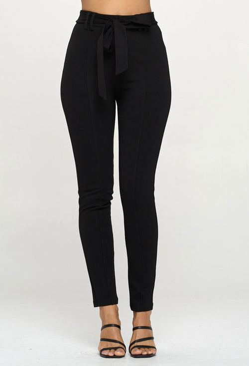Sydney High Waist Pant (Black)