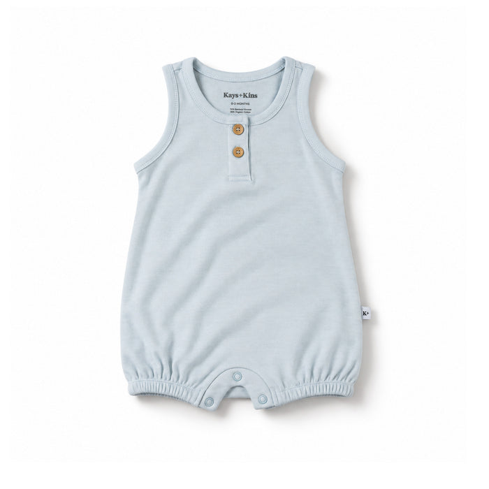 Tank Bodysuit - Stoneblue