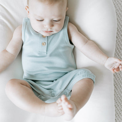 Tank Bodysuit - Stoneblue