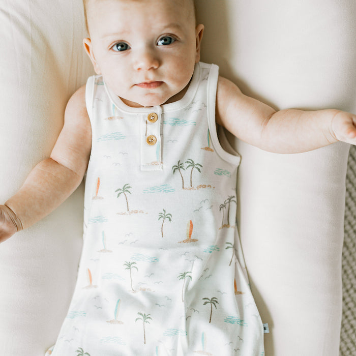 Tank Bodysuit - Surf Side