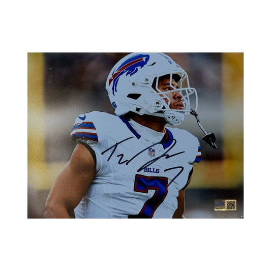 Taron Johnson Signed Close-up in White 8x10 Photo Signed Photos TSE Buffalo