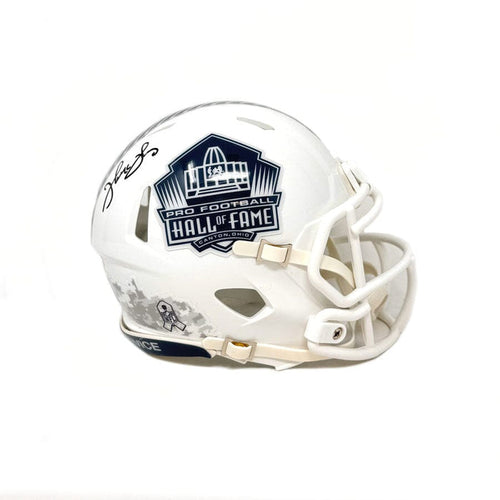 Thurman Thomas Signed Buffalo Bills 2024 Salute to Service Hall of Fame Speed Mini Helmet Signed Mini Helmets TSE Buffalo