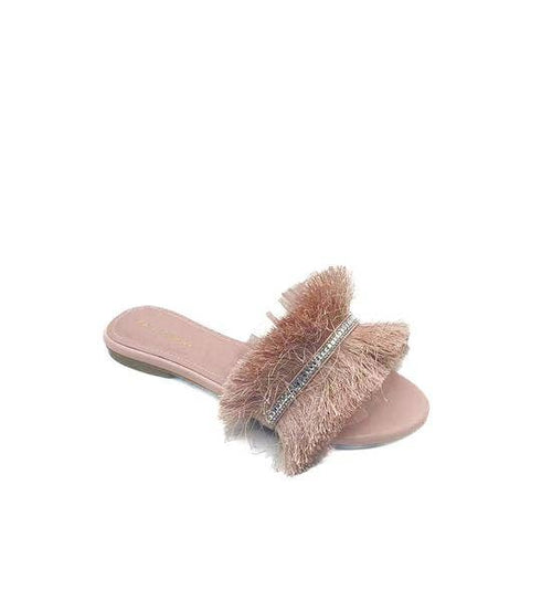 Tilly Crystal Fringe Sandal