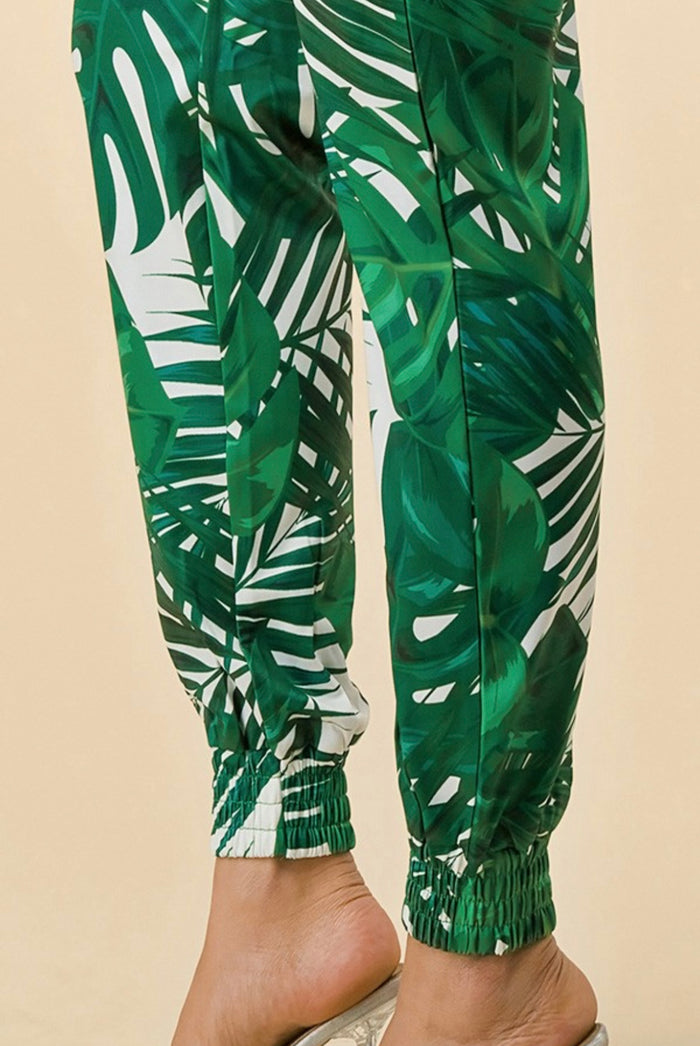 Tropical Pant Set