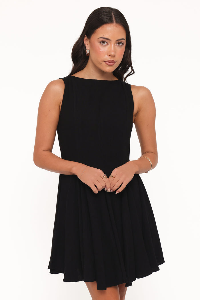DRESSES Vanity Mini Dress - Black