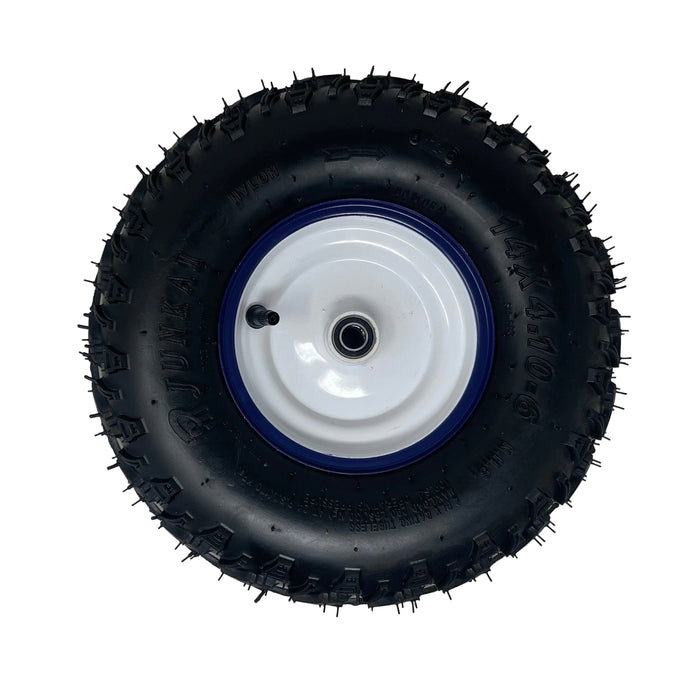 Replacement Tire + Rim | 14x4.10-6 | 14x5.00-6 | Venom 1300W ATV Blue