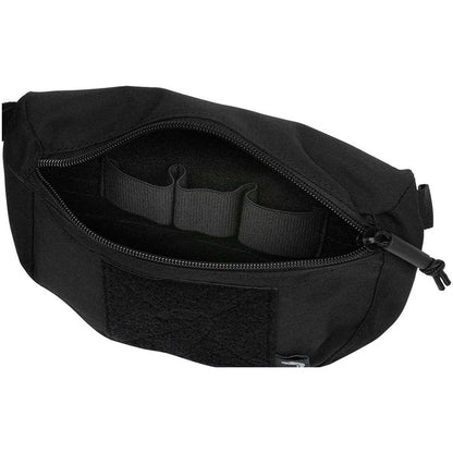 inside of black viper scrote utility pouch