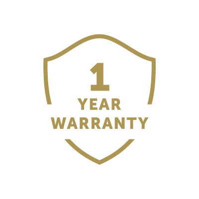 Warranty 1-Year All-Inclusive Parts + Shipping Warranty