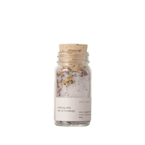 Well Kept Soaking Salts - Ivory