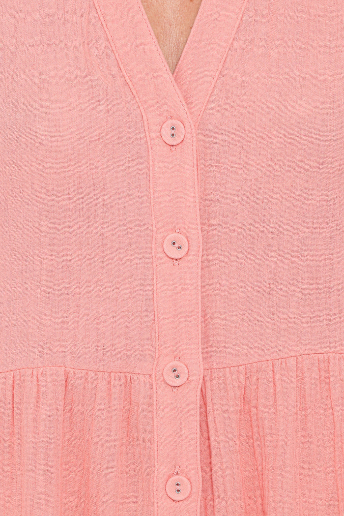 Petal and Pup USA PLAYSUITS Winny Romper - Orange Sherbet