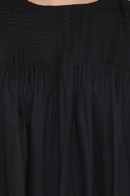 DRESSES Wyatt Long Sleeve Mini Dress - Black
