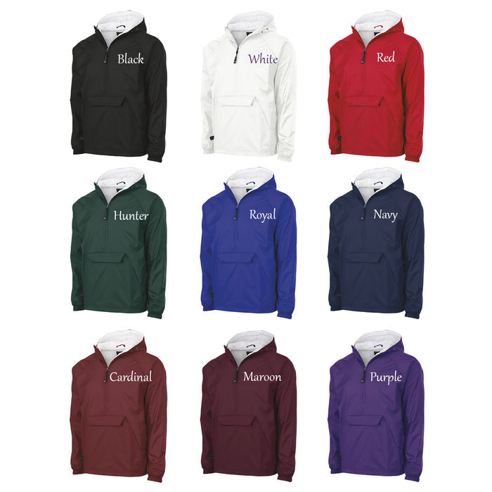 Zeta Beta Tau Flannel Lined Windbreaker