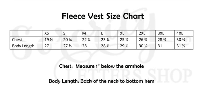 Zeta Beta Tau Fleece Vest