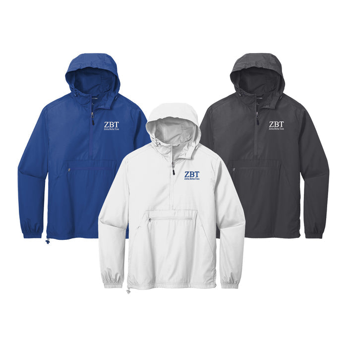 Zeta Beta Tau Lightweight Windbreaker