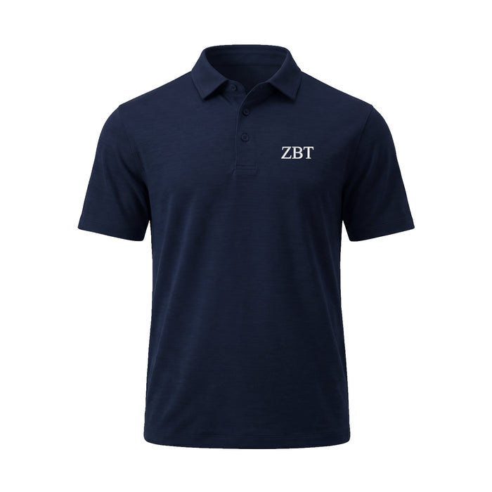 Zeta Beta Tau lululemon Evolution Short-Sleeve Polo - Nautical Navy